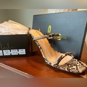 Lulu's Snakeskin Heels / Size 8 / Style Xenya